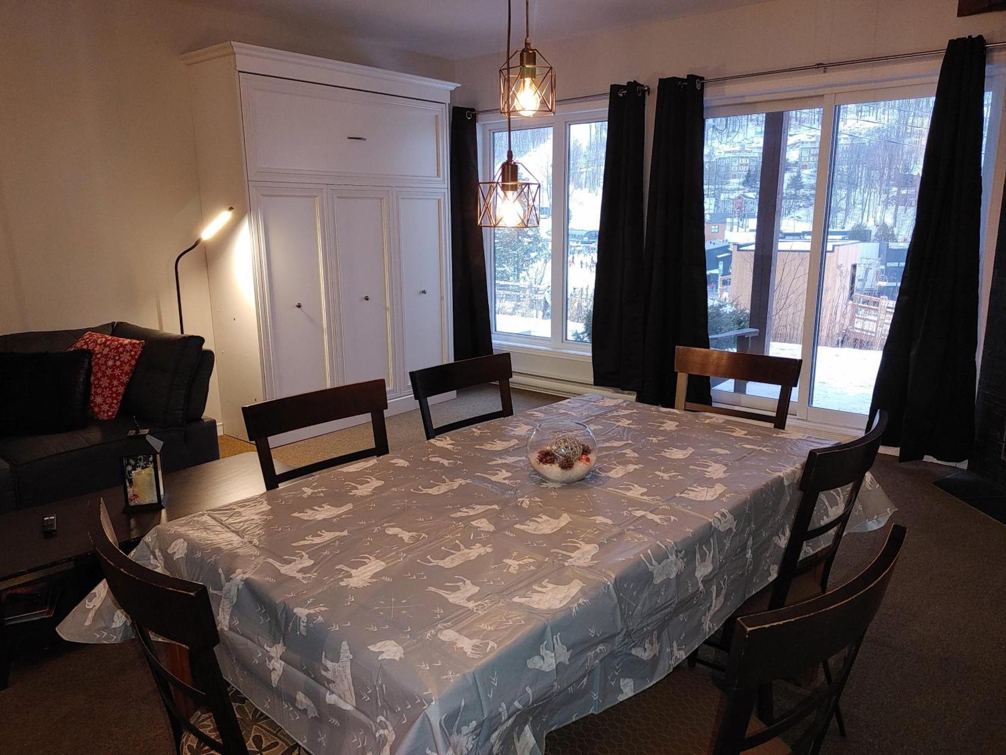 Ferienwohnung Au Pied Des Pentes Bromont Exterior foto
